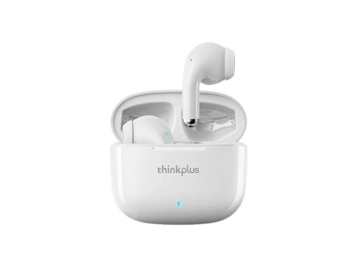 Auriculares Desportivos LENOVO LP40 (Bluetooth - Branco) 